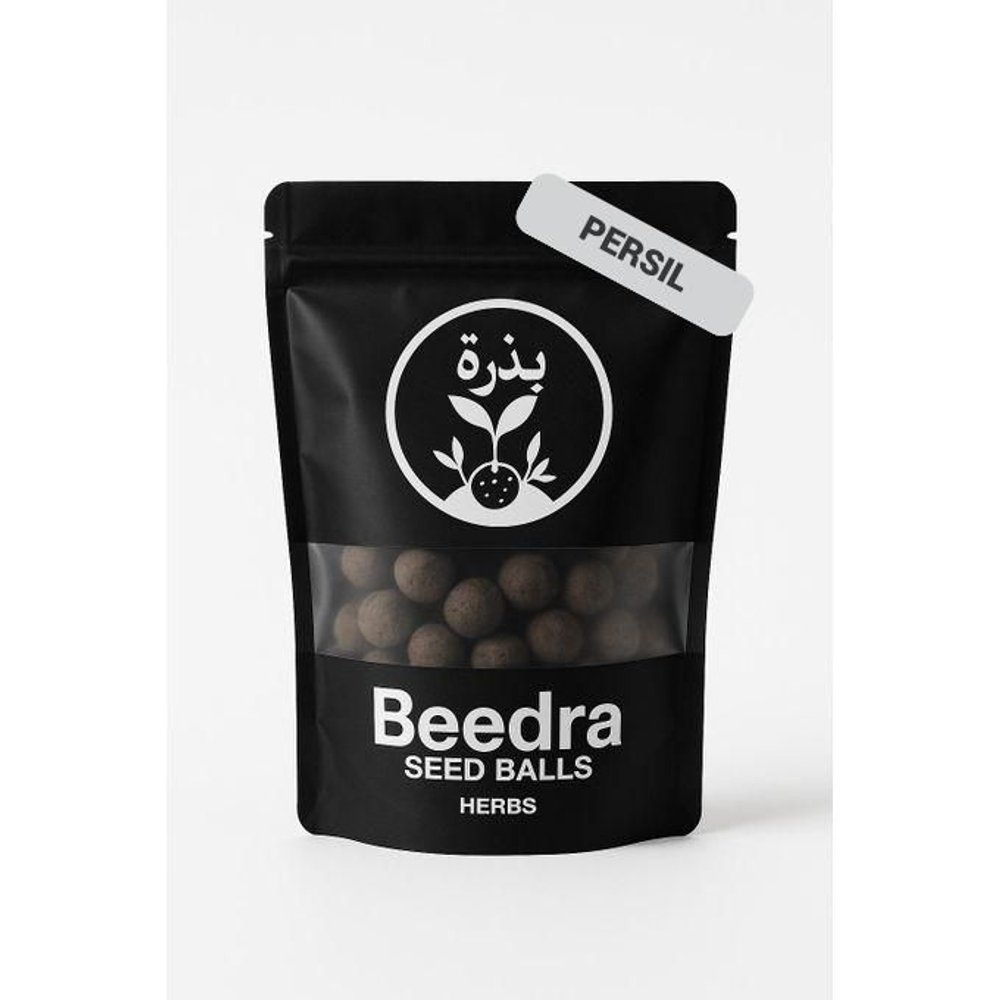 Beedra Seed Bombs: Parsley (Persil) 30 Ready-to-Plant Seed Balls | Fast Growing & Organic | Easy to Cultivate